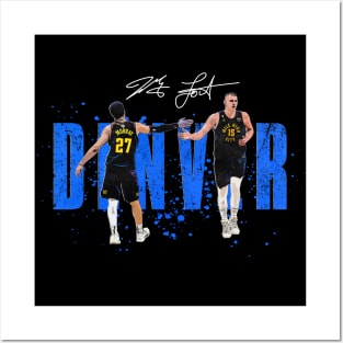 Jokic and Murray - Comics style Posters and Art